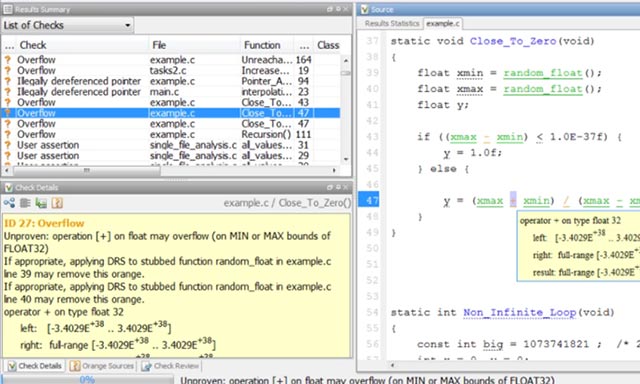 Polyspace Code Prover - MATLAB & Simulink