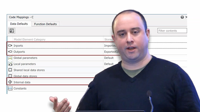 Learn about recent improvements to Embedded Coder that let you customize generated data, functions, and files according to your production software environment and standards.