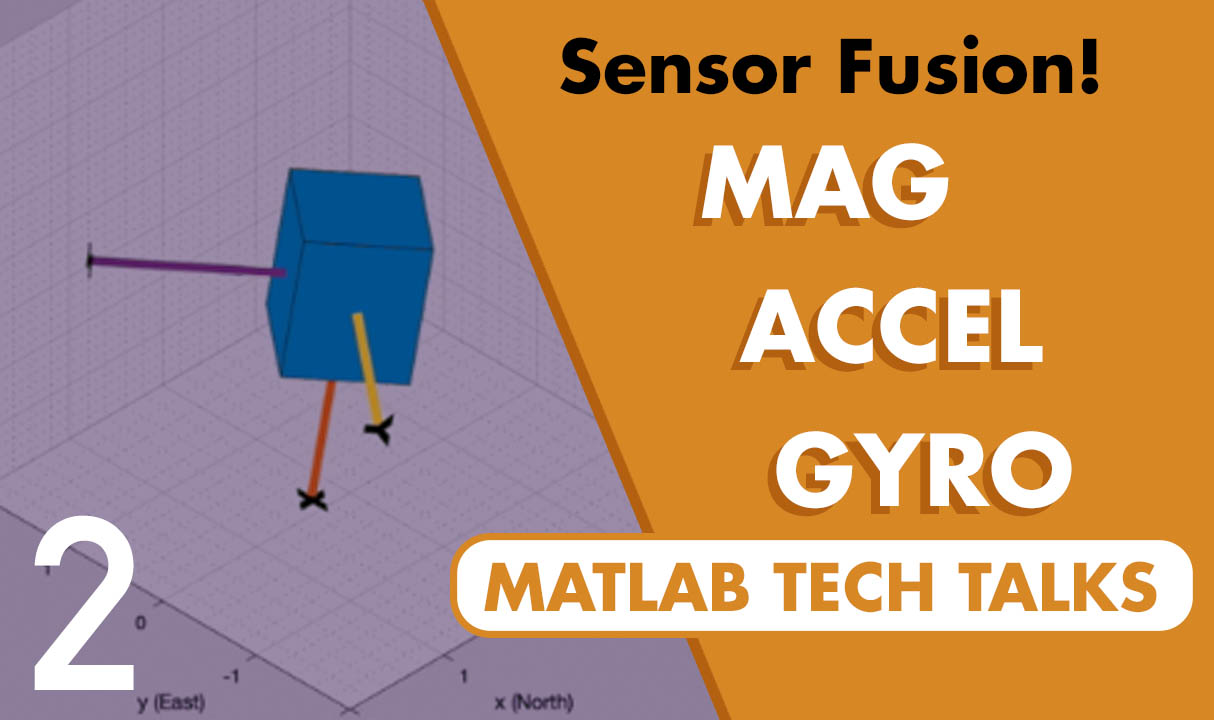 This video describes how we can use a magnetometer, accelerometer, and a gyro to estimate an object’s orientation. The goal is to show how these sensors contribute to the solution, and to explain a few things to watch out for along the way.