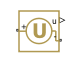 Volume Velocity Sensor block icon.