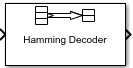 Hamming Decoder block