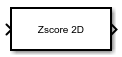 Zscore 2D block