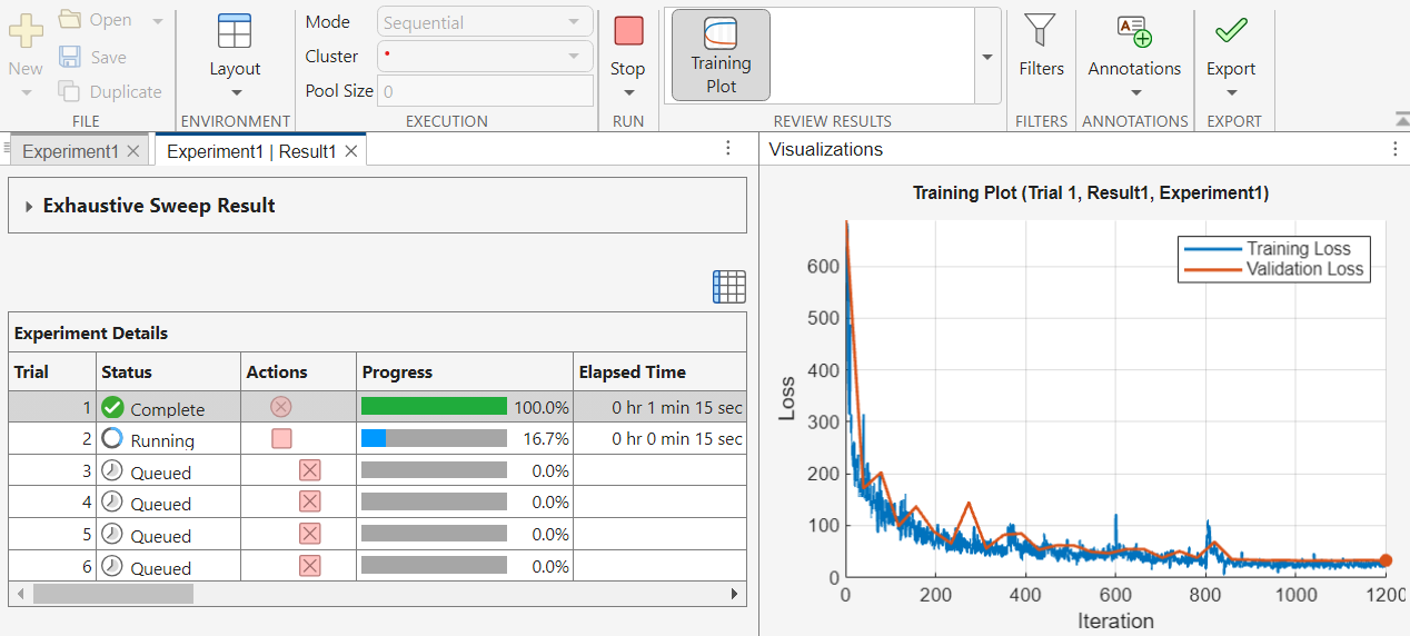 Experiment Manager app