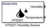 block icon for HTS221 Humidity Sensor