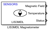 block icon for LIS3MDL Magnetometer sensor