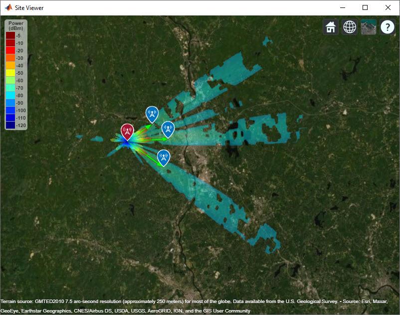 Planning a 5G Fixed Wireless Access Link over Terrain