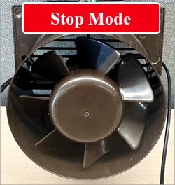 Figure shows the stop mode.