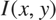 $I(x,y)$
