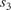 $s_{3}$