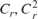 $C_r, C_r^2$