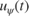 $u_\psi(t)$