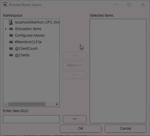 Locate and Browse OPC Historical Data Access Servers