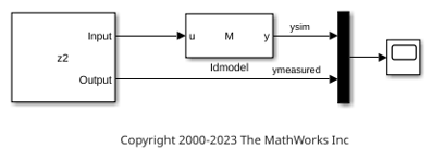 Simulate Identified Linear Model in Simulink with Initial Conditions