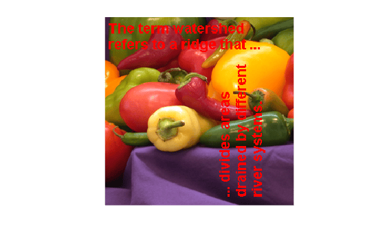 Figure contains an axes object. The hidden axes object contains an object of type image.