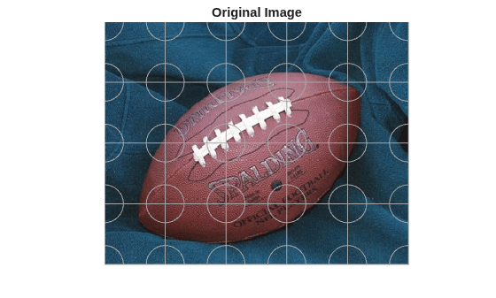 Figure contains an axes object. The hidden axes object with title Original Image contains 42 objects of type image, line.
