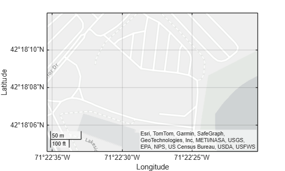 Figure contains an axes object with type geoaxes. The geoaxes object is empty.