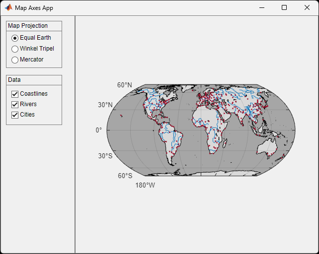 Map Axes App
