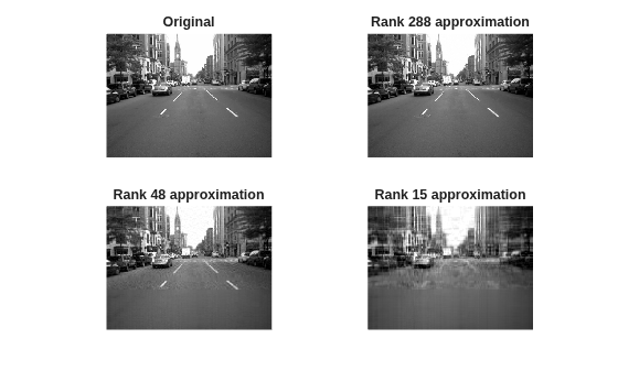 Image Compression with Low-Rank SVD