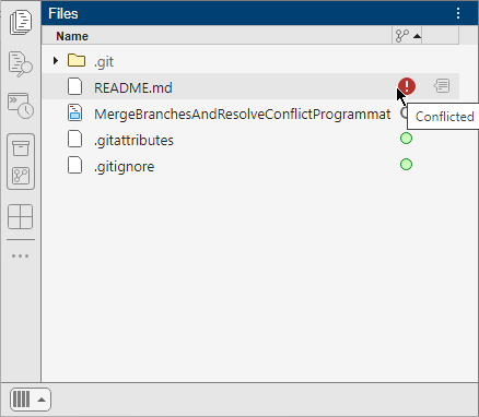 Merge Git Branches and Resolve Conflicts Programmatically
