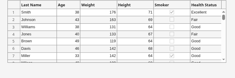 Figure contains an object of type uitable.
