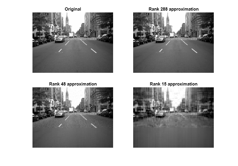 Image Compression with Low-Rank SVD