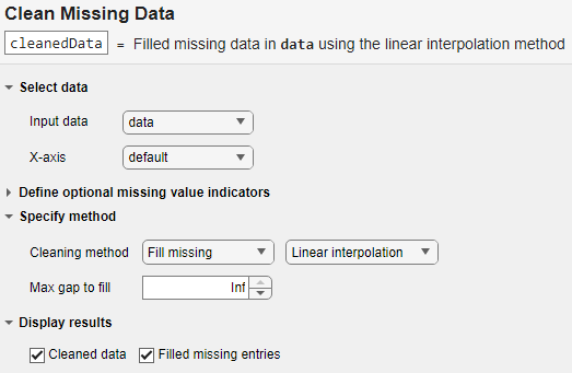 Clean Messy Data and Locate Extrema Using Live Editor Tasks