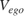 $V_{ego}$
