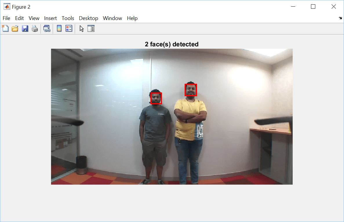 Face Detection Using Parrot FPV Drones