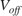 $V_{off}$