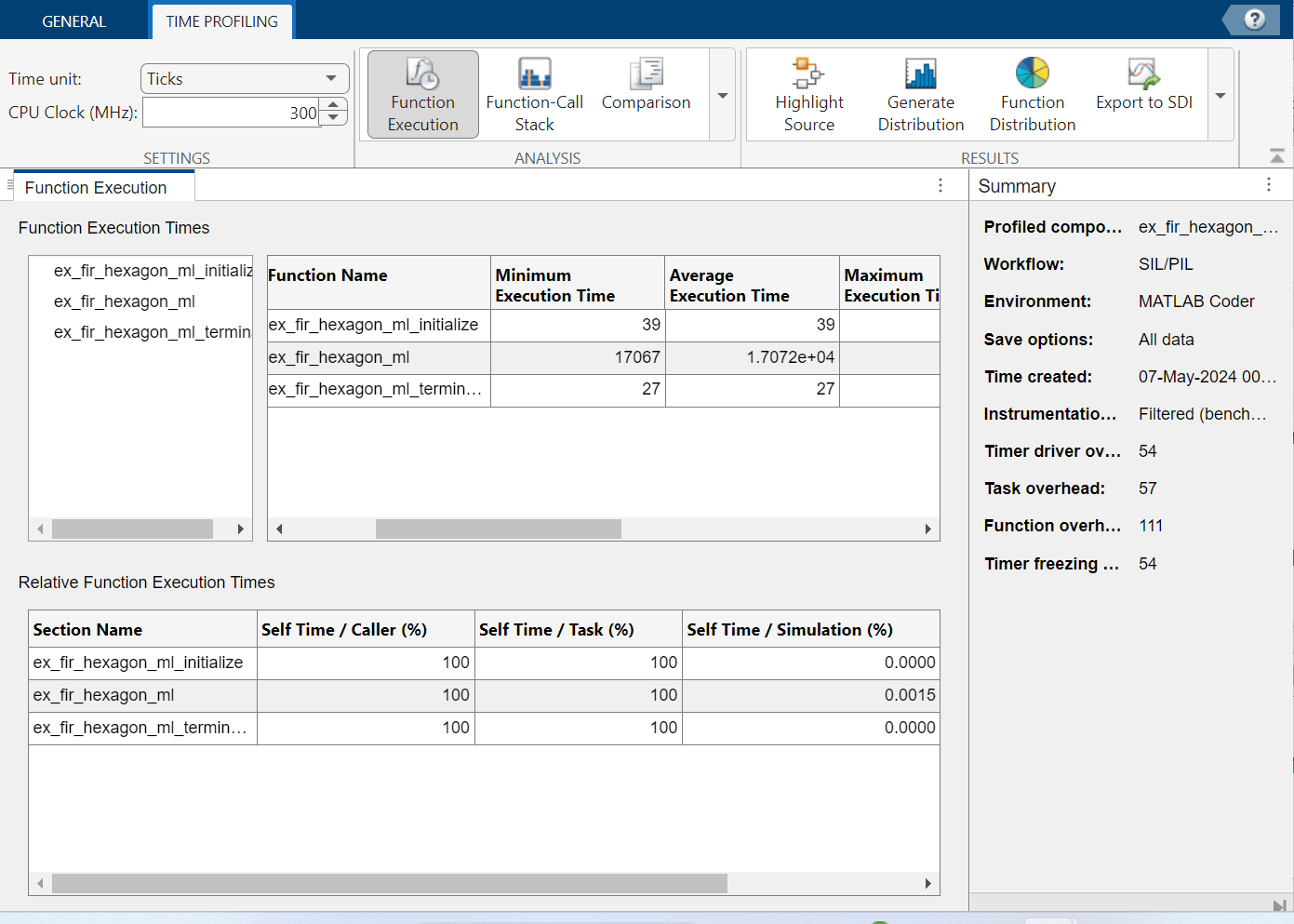 C Code Optimization Using MATLAB Coder app for Hexagon DSP