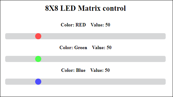 Control Color of LED Matrix on Raspberry Pi Sense HAT over WebSockets