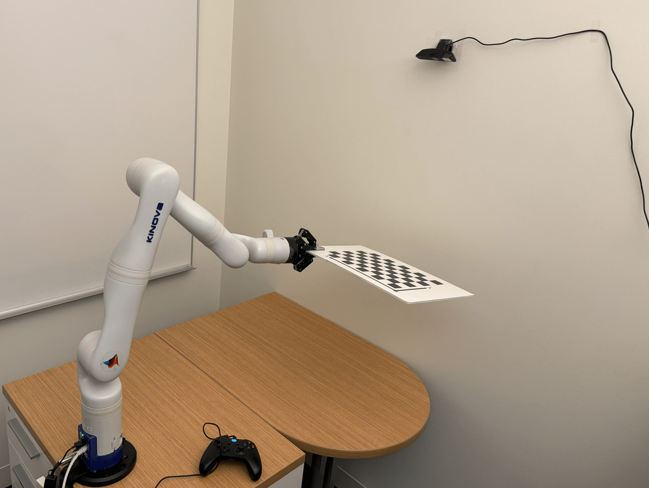 Estimate Pose of Fixed Camera Relative to Robot Base