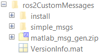 Register ROS 2 Custom Messages to MATLAB