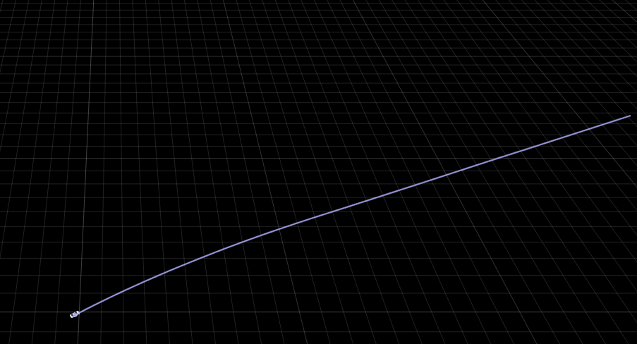 Trajectory exported to RoadRunner.