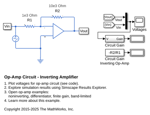 Op-Amp Circuit - Inverting Amplifier