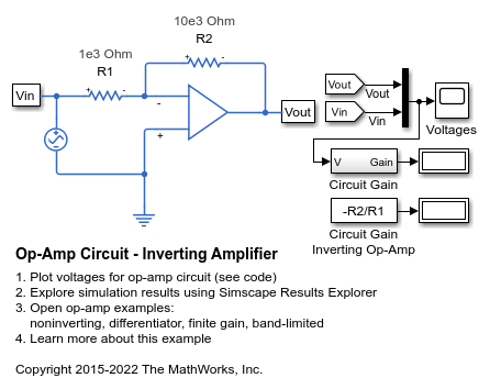 Op-Amp Circuit - Inverting Amplifier