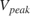 $V_{peak}$