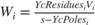 $W_i = \frac{YcResidues_i V_i}{s-YcPoles_i}$