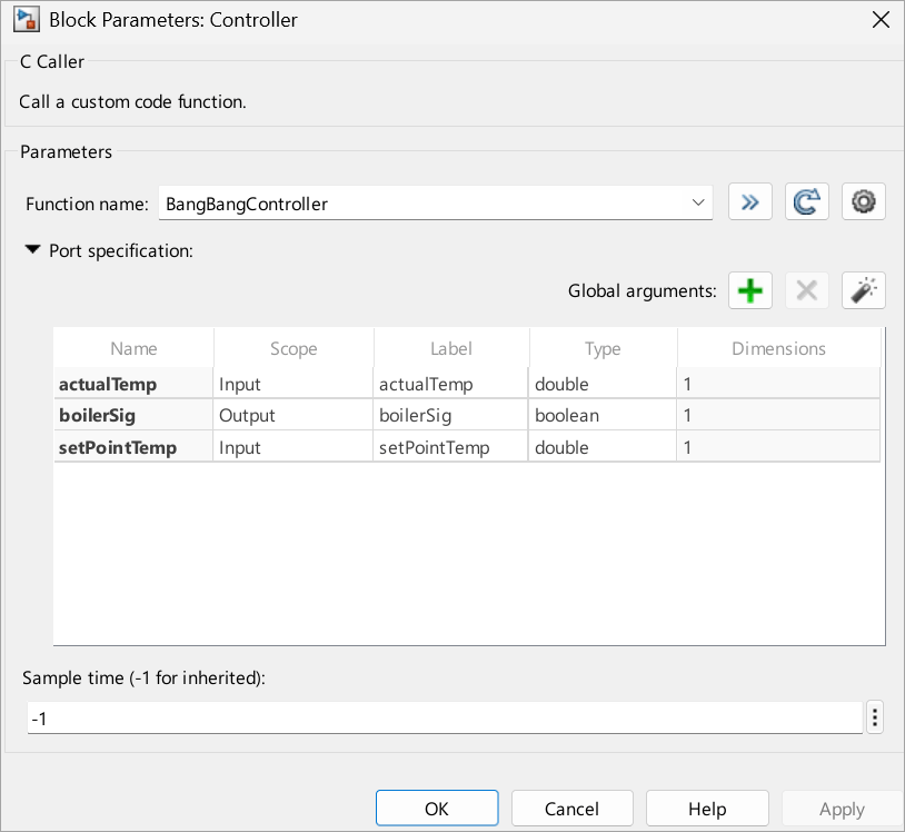 Compare the Port specification table you created with this Port specification table.