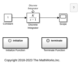 Reading and Writing States with the Initialize Function and Terminate Function Blocks