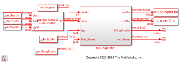 LDPC Encode and Decode of 5G NR Streaming Data