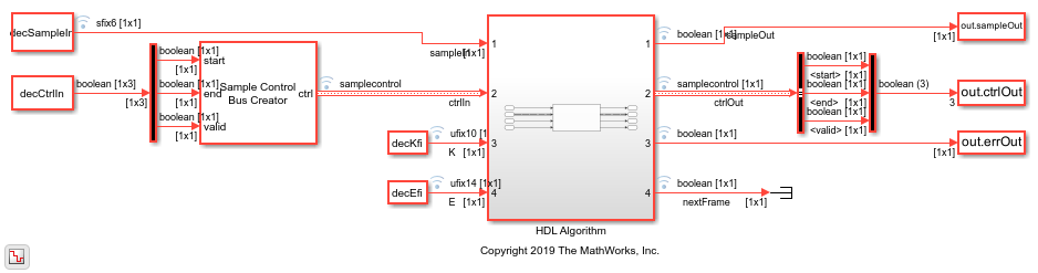 Polar Encode and Decode of Streaming Samples