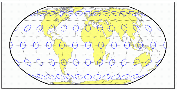 World map using Wagner 4 projection