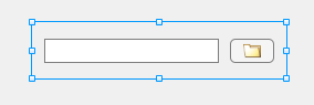 File selector custom UI component