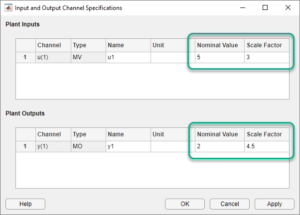 Import plant Model dialog box.