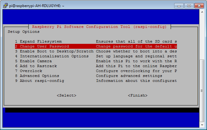 OpenShell User Password