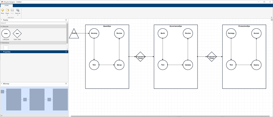 Lifecycle Designer app