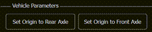 Set Origin to Rear Axle and Set Origin to Front Axle buttons in the Attributes pane