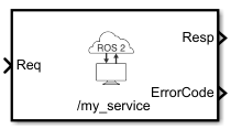 Call Service Block ROS 2