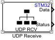 UDP Receive block